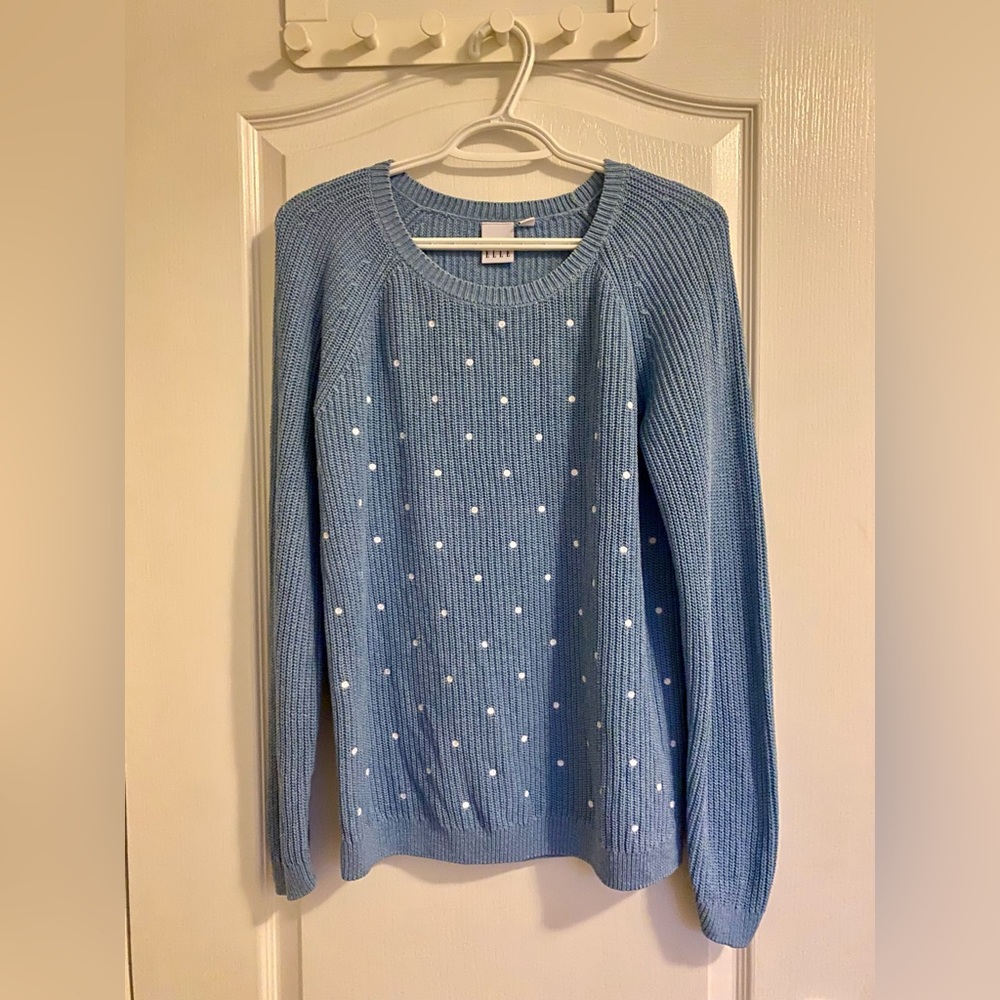 Elle Women’s Sweater Blue Size Small